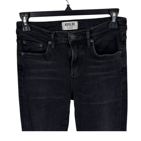 AGOLDE Sophie Ankle Denim Jean in Reverb Wash A123B-1158 // 26 - Picture 4 of 11